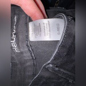 Maurices Charcoal Mid-Rise Pants